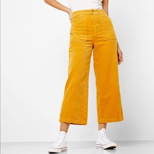 Corduroy Wide Leg Pants